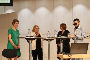 Dr. Alexandra Sußmann, Ulrike Bauer-Murr, Anne Reichmann, Batuhan Sak